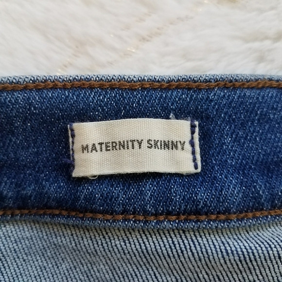 Madewell Maternity Side-Panel Skinny Jeans in Cordova Wash - Picture 10 of 12